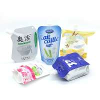 Household Spout Pouches For Liquid Refill Soap Packaging Plastic Bag With Spout Hand Sanitizer Gel Packaging Liquid Soap